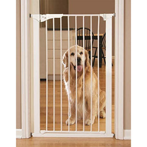 Command Pet Products PG5142 Tall Pressure Gate for Pets, 42 x 32 Inches, White - TRAPSKI