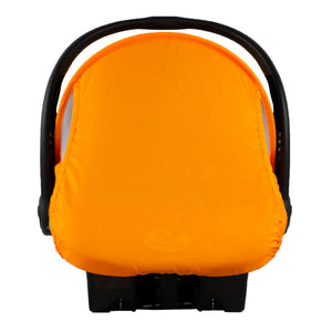 CozyBaby Lightweight Mesh Summer Sun and Bug Infant Carrier Cover, Orange Mango - TRAPSKI