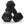 HolaHatha 5, 10, and 15 LB Neoprene Dumbbell Free Hand Weight Set w/ Rack, Multi