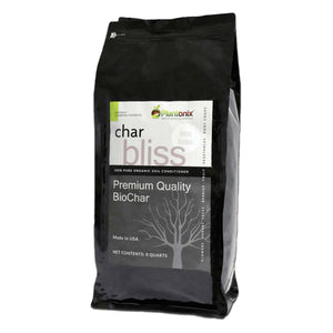 Plantonix Char Bliss Indoor Outdoor Premium Biochar Soil Conditioner, 30 Quarts - TRAPSKI