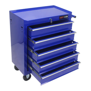 Multifunctional Tool Cart With Wheels And Drawers