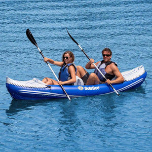 Swimline Solstice Whitewater Rapids Rogue 2 Person Convertible Inflatable Kayak