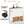 JOMEED Folding Dining Kitchen Table with Drawer and 2-Layer Storage Shelf, White