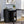 JOMEED Folding Dining Kitchen Table with Drawer and 2-Layer Storage Shelf, Black