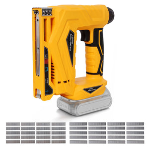 2-in-1 Cordless Brad Nailer & Narrow Crown Stapler