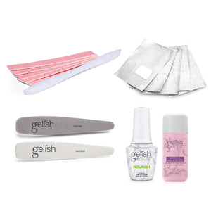 Gelish Essentials Gel Polish and Dip Powder Polish Remover and Maintenance Kit - TRAPSKI