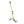 Brush Grubber Heavy Duty 4 Foot Steel Handled Shallow Root Lifting Tool, Green - TRAPSKI