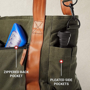 Coleman Banyan Series 30 Can Padded Soft Sided Can Soft Cooler Tote Bag, Olive