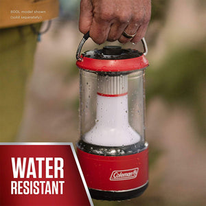 Coleman 1000 Lumens LED Outdoor Camping Light Lantern with BatteryGuard, Green