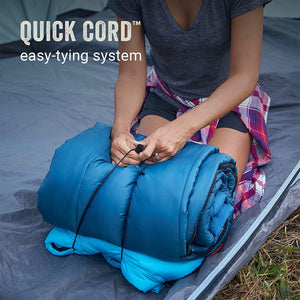 Coleman Kompact Lightweight 20 Fahrenheit Camping Hiking Sleeping Bag (2 Pack)