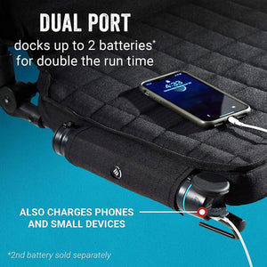 Coleman OneSource 17" Foldable Padded Rechargeable Heated Stadium Seat (2 Pack)