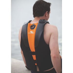 Coleman Stearns Men's 2X Large V2 Series Neoprene V Flex Life Jacket Vest, Blue - TRAPSKI