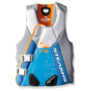 Stearns Women's V2 Series Neoprene V-Flex PFD Life Jacket Vest, Blue, X-Large - TRAPSKI