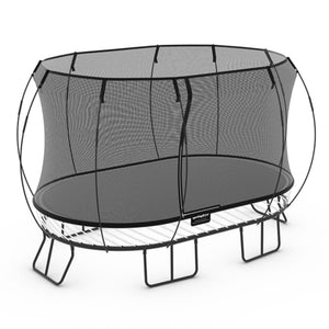 Springfree Trampoline Oval 8 x 13Ft Trampoline & FlexrStep V2 Safety Ladder