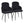 Dahlia - Contemporary Elegant Design Dining Chair (Set of 2)