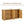 Contemporary Wave Shaped TV Stand With Rattan Doors