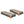 Outdoor Acacia Wood Patio Adjustable Lounge Chair - Grey Rope