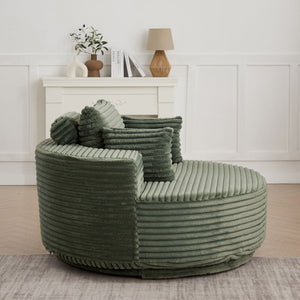 Swivel Chair With 360° Rotation For Living Room