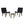 Outdoor 3 Piece Rope Weave Patio Seating Set