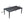 Outdoor Patio Dining Table With Tapered Feet & Umbrella Hole