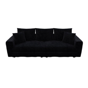 4 Seat Modern Comfy Upholstered Sofa Cloud Couch