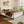 Elegant Boucle Upholstered Bed With Solid Wood Legs