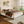 Elegant Boucle Upholstered Bed With Solid Wood Legs