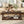 Vibe Haus Farmhouse Wooden Coffee Table