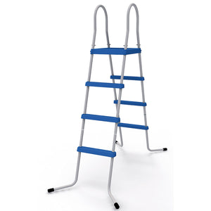 JLeisure 29R146 48" 3 Step Platform Outdoor Above Ground Swimming Pool Ladder
