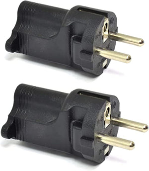 Europe (Schuko) Travel Adapter - Type E/F - Industrial Grade (IG-9) - TRAPSKI