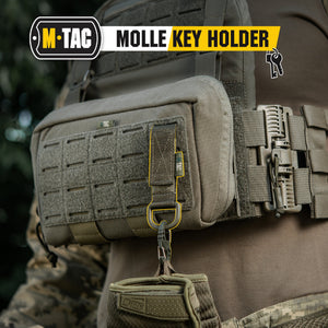 M-Tac Key Holder for Belt with D-Ring Key Clip - TRAPSKI