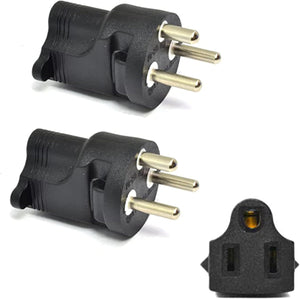 Denmark Travel Adapter - Type K - Industrial Grade (IG-20) - TRAPSKI