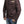 Men's Cotton Dark Brown Leather Biker Jacket