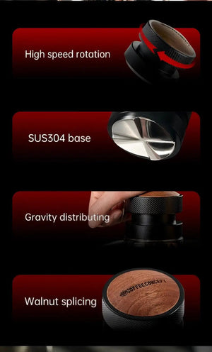 Best Espresso Distributor for Home Baristas - Cloud Drop Gravity Self-Leveling Tool Under $25