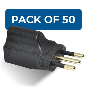 Italy Travel Adapter - Type L - Industrial Grade (IG-12A) - TRAPSKI