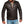 Men's Casual Style Classic Leather Jacket - Dark Brown