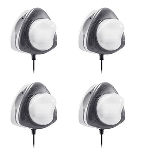 Intex Above Ground Underwater LED Magnetic Swimming Pool Wall Light  (4 Pack)