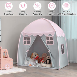 Portable Indoor Kids Play Castle Tent