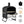 12 Inch Outdoor Pizza Oven with Pizza Stone for Patio Backyard Camping BBQ-Black