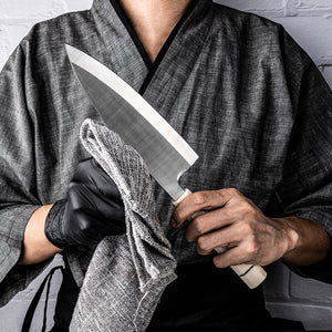 Terra Chef Knife with Faux Ivory Handle