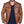 Diamond Classic Leather Jacket - Tan Brown