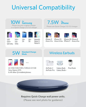 Anker <b>313</b> Wireless Charger (Pad) - TRAPSKI