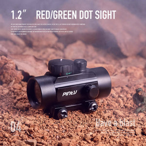 Pinty Nova 1x30mm Red&Green Dot Sight