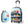 2 Pieces Kids Carry-on Luggage Set with 12 Inch Backpack
