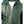 Men’s Faux Leather Jacket with Hood – Green