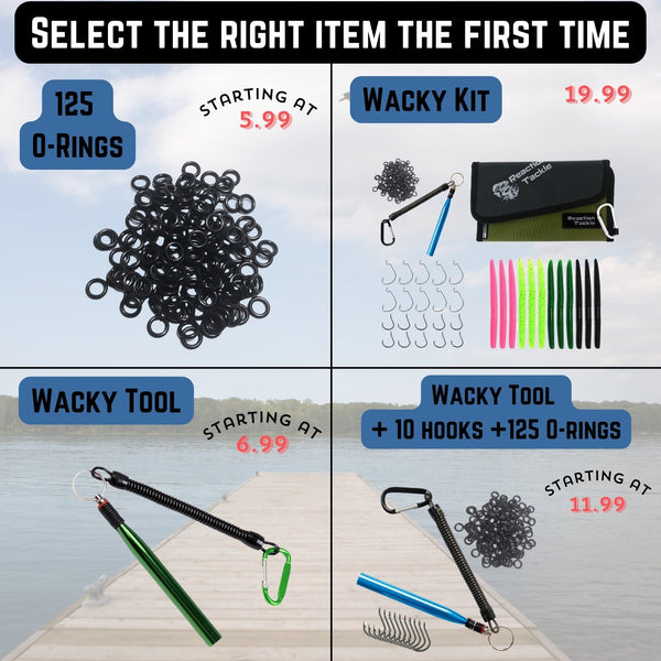 Reaction Tackle Wacky Worm Tools, Sets and Kits