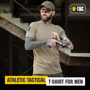 M-Tac T-Shirt Athletic Tactical Gen II with Loop Panels (Set of 3)