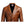 Men 3 Button Vintage Brown Leather Blazer