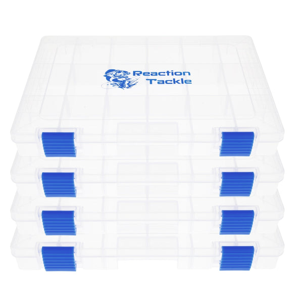 Reaction Tackle Plastic Tackle Trays: 2-Pk or 4-Pk