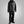 New Men’s Army Black Suede Shearling Leather Trucker Jacket